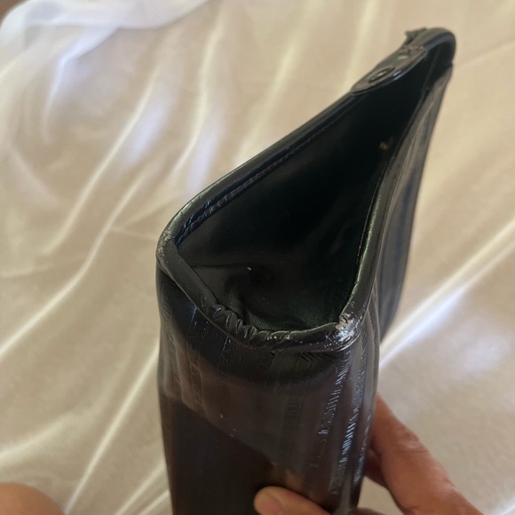 AUTHENTIC MARIO VALENTINO LEATHER CLUTCH BAG - Picture 12 of 13